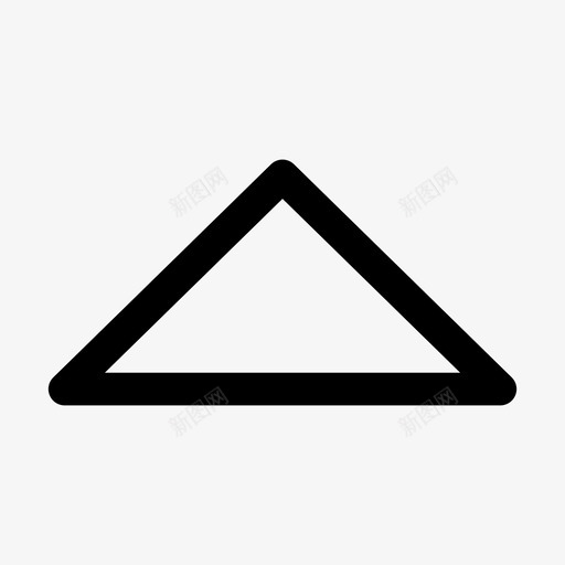 向上不刺埃及永远图标svg_新图网 https://ixintu.com 三角形箭头顶部 不刺 乐观 刺穿 向上 向天堂 埃及永远 排序 箭头 顶部