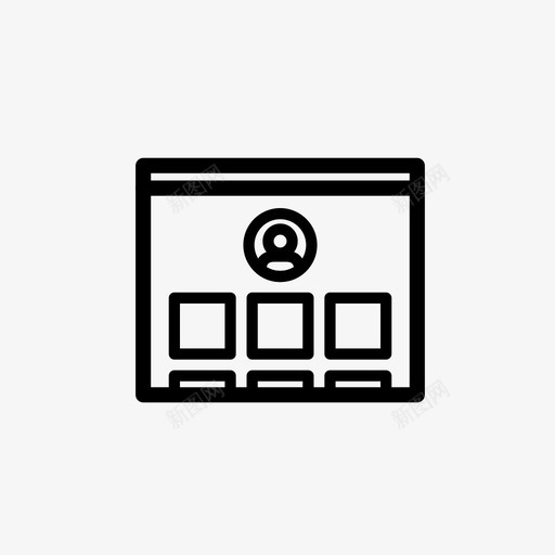 个人资料社交社交媒体图标svg_新图网 https://ixintu.com 个人资料 帐户类型 用户头像 用户帐户 用户配置文件 社交 社交媒体 站点