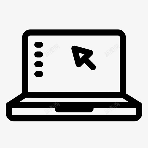 笔记本电脑个人电脑操作系统图标svg_新图网 https://ixintu.com macbook 个人电脑 娱乐 工作 操作系统 电子设备 硬件 笔记本电脑