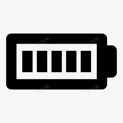 全电池伏特充电图标svg_新图网 https://ixintu.com 伏特 充电 全电池 可怕的轮廓图标 寿命 瓦特 电 能量 蓄电池 负载