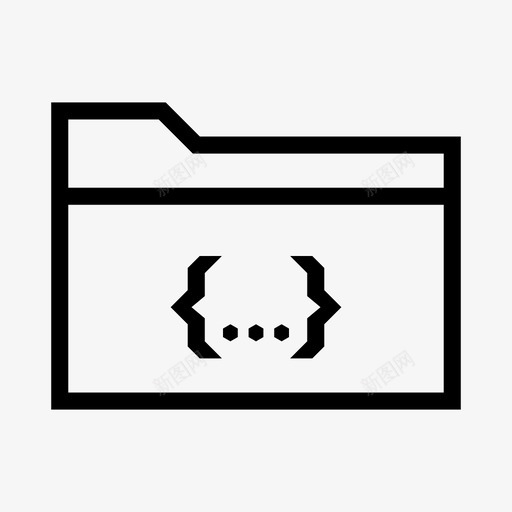 代码文件夹标记花图标svg_新图网 https://ixintu.com css 代码文件夹 括号 标记 样式表 点 花 角度文件文件夹 集合