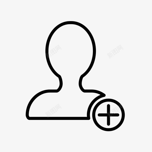 添加帐户用户社交媒体图标svg_新图网 https://ixintu.com 个人 最终设置 朋友请求 添加帐户 添加朋友 添加用户 用户 社交媒体 管理员 配置文件