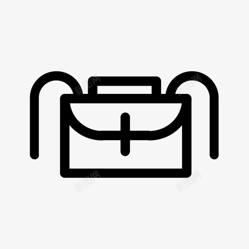 手提箱和背包学生物体和位置图标svg_新图网 https://ixintu.com 位置和物体 学生 手提箱和背包 携带 物体和位置 行李 袋子