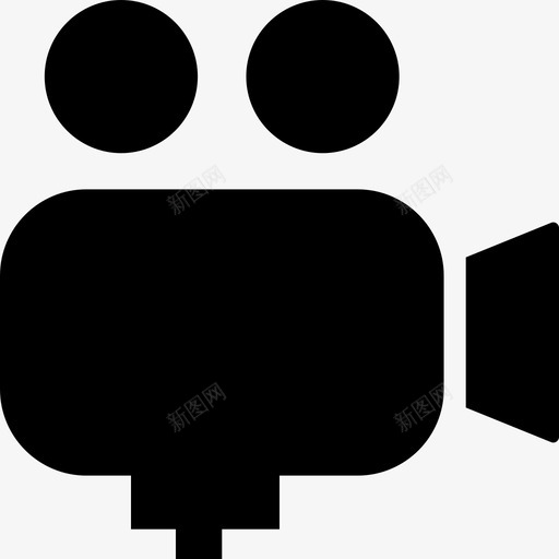 摄像机照相机电影院图标svg_新图网 https://ixintu.com 媒体 录像机 摄像机 照相机 电影 电影院