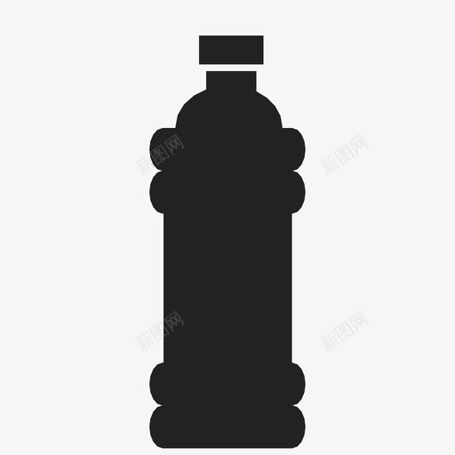 清洁瓶轮廓图标svg_新图网 https://ixintu.com 清洁瓶轮廓