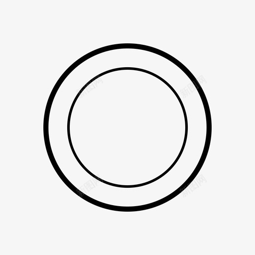 小盘子家图标svg_新图网 https://ixintu.com 家 小盘子 酱料盘