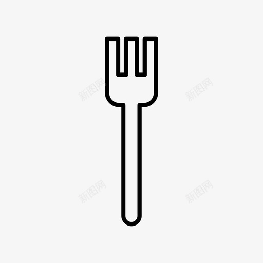 叉子准备食物准备图标svg_新图网 https://ixintu.com thineo事物和家庭 准备 准备食物 制作食物 厨房用具 厨房配件 叉子 烹饪 食物准备