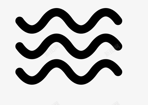 浪湖海图标svg_新图网 https://ixintu.com 水 浪 海 湖