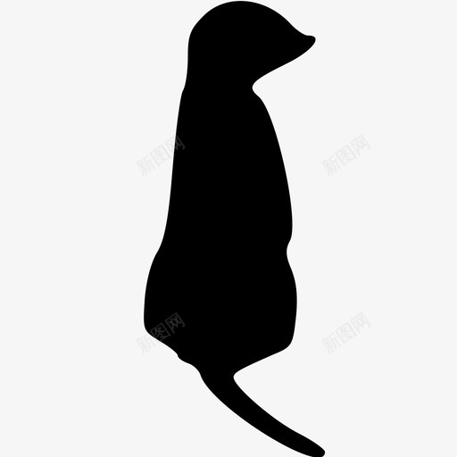 猫鼬图标svg_新图网 https://ixintu.com 猫鼬