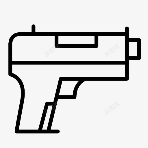 枪子弹犯罪图标svg_新图网 https://ixintu.com 子弹 射击 快速 杀戮 枪 犯罪 谋杀 金属