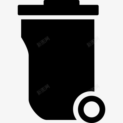垃圾容器接口基本应用图标svg_新图网 https://ixintu.com 垃圾容器 基本应用 接口