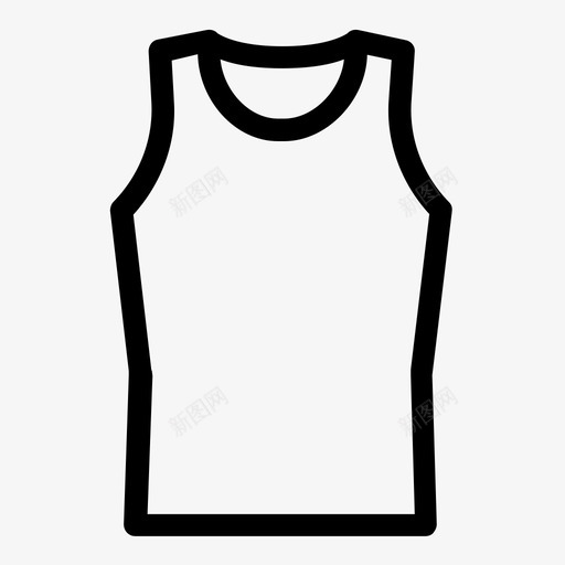 背心购物衬衫图标svg_新图网 https://ixintu.com 夏季 时尚 服装 海滩 男 男孩 背心 衣服 衬衫 购物