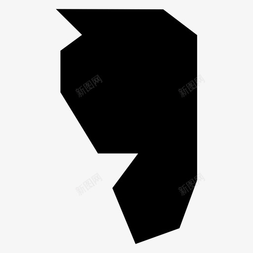 伊利诺伊州地点州图标svg_新图网 https://ixintu.com 伊利诺伊州 地点 州 最小 美利坚合众国 美国 美国几何地图 美国地图 风格化 风格化地图 风格化美国地图