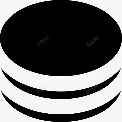 数据库网页框架用户界面图标svg_新图网 https://ixintu.com 堆栈 技术 数据库 服务器 用户界面 用户界面设计 网页框架