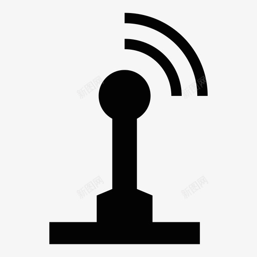 天线无线电天线天线信号图标svg_新图网 https://ixintu.com wifi 传输 发送 天线 天线信号 微型目录图标 收发器 无线 无线电天线