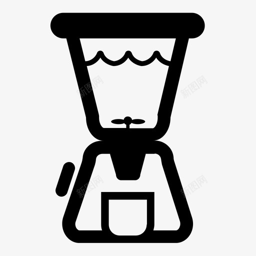采购产品搅拌机冰沙泥图标svg_新图网 https://ixintu.com 冰沙 厨房用具 家用电器 泥 混合 采购产品搅拌机 食品 饮料