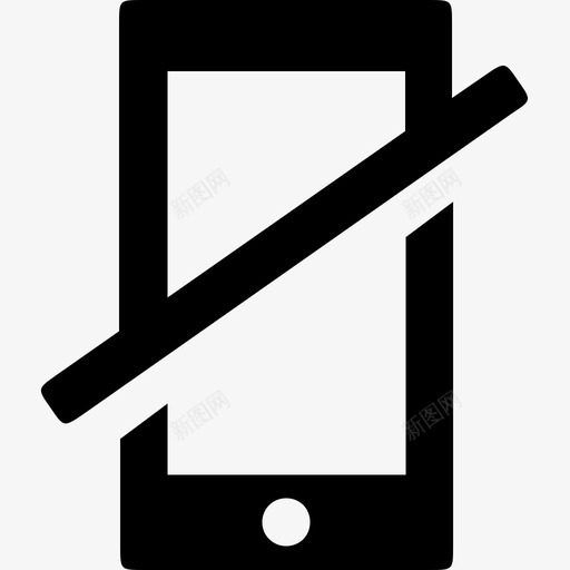 手机删除手机无图标svg_新图网 https://ixintu.com 严禁手机 删除 手机 手机删除 无 禁止 禁用