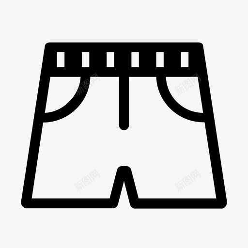 采购产品短裤内衣游泳图标svg_新图网 https://ixintu.com 内衣 夏装 时尚 服装 游泳 男 裤子 购物 采购产品短裤