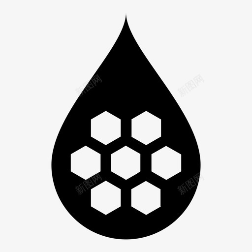 蜂蜜蜜蜂梳图标svg_新图网 https://ixintu.com 梳 滴 甜味 甜味剂 花蜜 营养 蜂蜜 蜜蜂