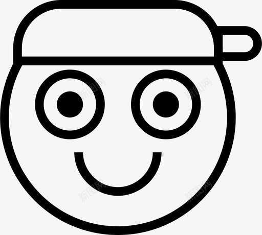 快乐帽子兴奋图标svg_新图网 https://ixintu.com 兴奋 帽子 快乐 笑脸
