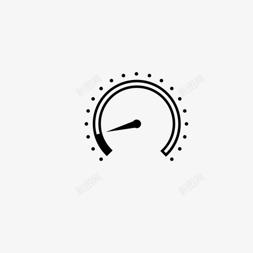 速度表汽车自动化图标svg_新图网 https://ixintu.com 汽车自动化图标 速度表