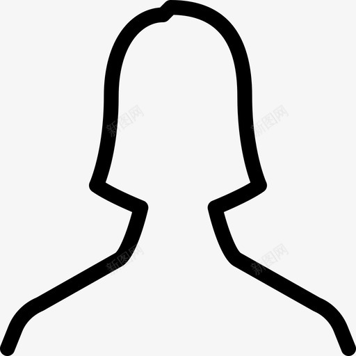 女人母图标svg_新图网 https://ixintu.com 人 人行图标 女 母