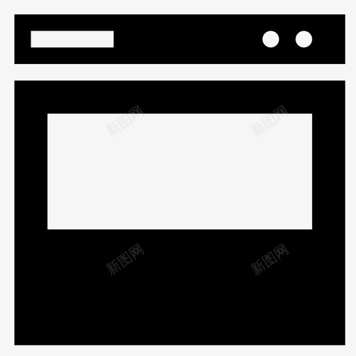 烤箱厨具厨房用具图标svg_新图网 https://ixintu.com 厨具 厨房用具 烤箱