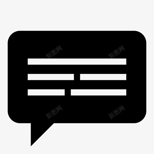 留言谈话演讲图标svg_新图网 https://ixintu.com 交流 写作 气球 泡泡 演讲 留言 聊天 谈话