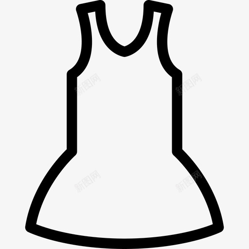 派对礼服服装衣服图标svg_新图网 https://ixintu.com 服装 派对礼服 衣服