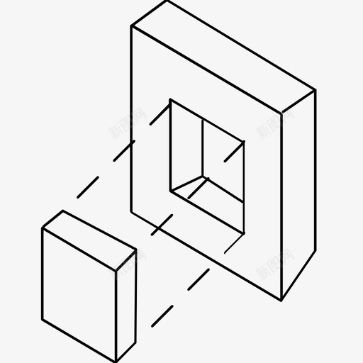 挤出图表图标svg_新图网 https://ixintu.com 图表 挤出