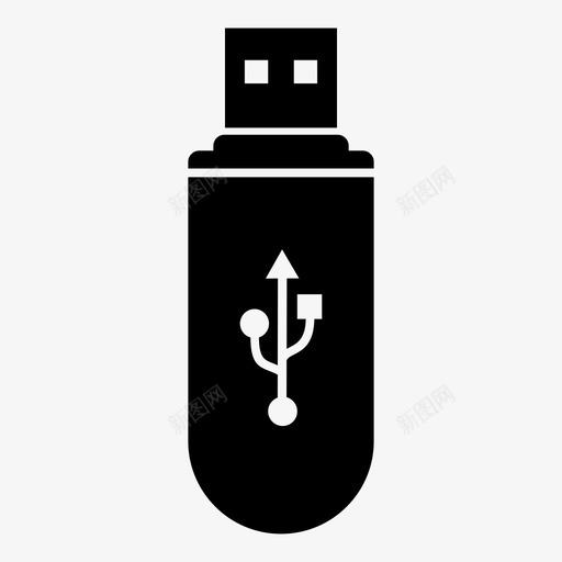 U盘内存记忆棒图标svg_新图网 https://ixintu.com U盘 内存 记忆棒