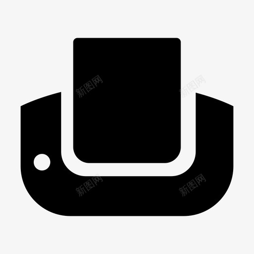 打印机外围设备纸张图标svg_新图网 https://ixintu.com 外围设备 打印 打印机 文档 硬件 纸张 设备