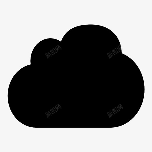 云在线记住图标svg_新图网 https://ixintu.com 云 保存 在线 天气 天空 存储 服务器 社交 空间 记住