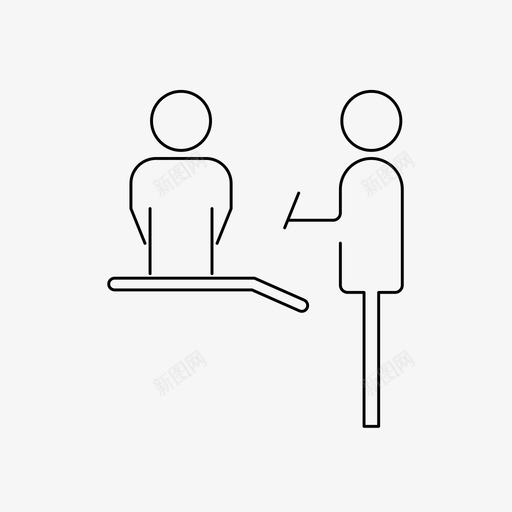 注册销售点pos图标svg_新图网 https://ixintu.com pos 医疗保健 平板电脑 接待 注册 登记 销售点