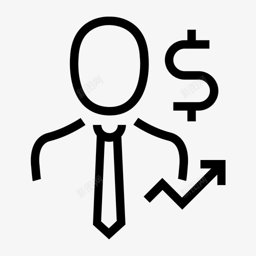 商人增加投资图标svg_新图网 https://ixintu.com 交易 利润 商人 增加 工资 投资 搜索引擎优化概述 收入 晋升 盈利 线图 钱