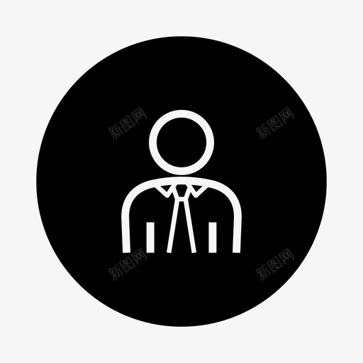 商人工作行政人员图标svg_新图网 https://ixintu.com 企业家 合同工 商人 工作 经理 老板 行政人员 资本家