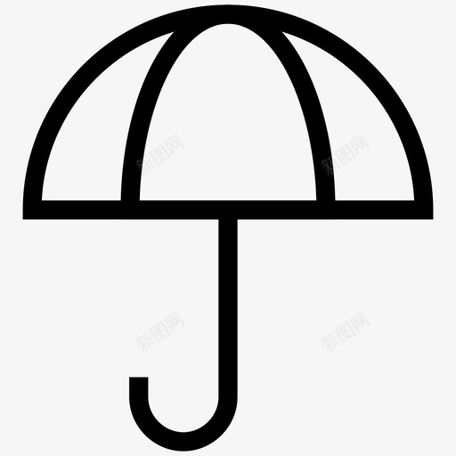 采购产品伞阳伞雨图标svg_新图网 https://ixintu.com 伞柄伞 遮阳 遮阳伞 采购产品伞 阳伞 雨