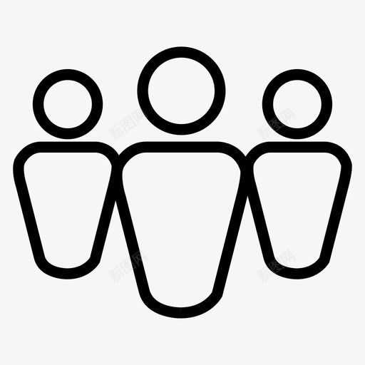 团队体育会员图标svg_新图网 https://ixintu.com 会员 体育 俱乐部 公司 加盟 同事 团队 指导 管理 管理团队 运动员