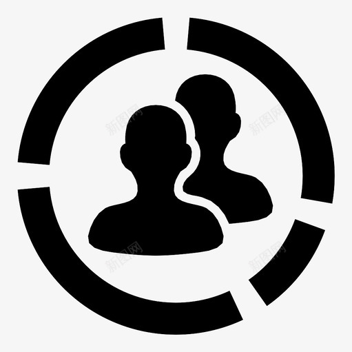 患者图表圆圈医疗保健图标svg_新图网 https://ixintu.com 两个人 人员 医疗 医疗保健 医院 圆圈 患者图表