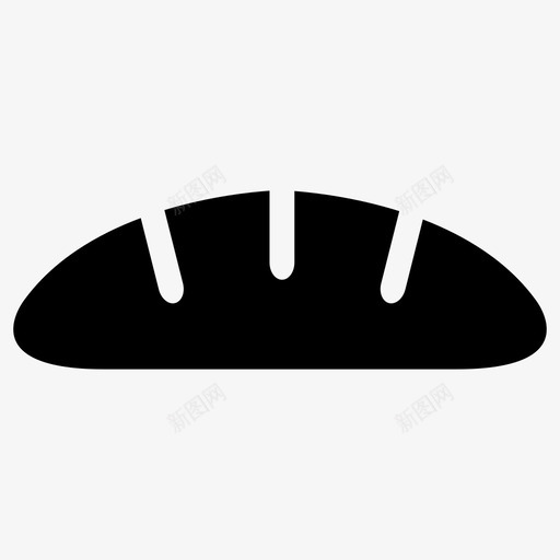 法式面包面包店面包图标svg_新图网 https://ixintu.com 市场部 法式面包 面包 面包店 食品