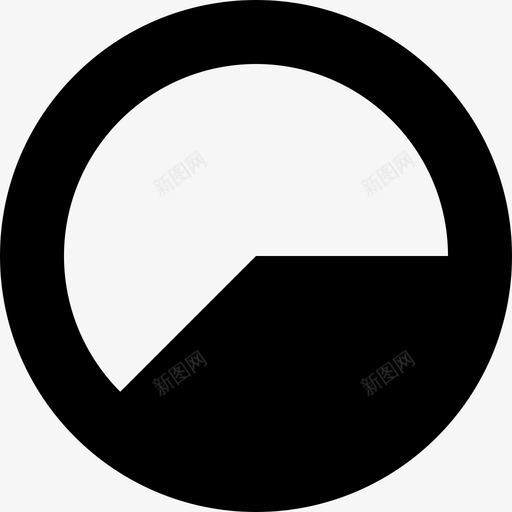 饼图统计报表图标svg_新图网 https://ixintu.com 信息图 分析 办公 报表 数据可视化 统计 饼图