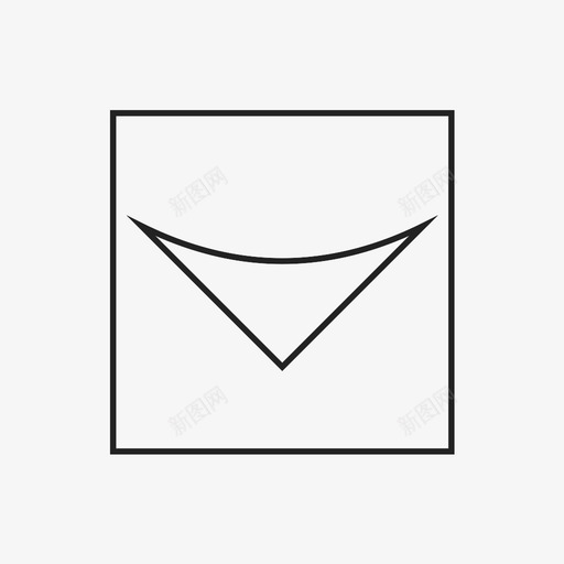 下箭头点下图标svg_新图网 https://ixintu.com 下 下方 下箭头 导向 指示器 方向 方框 点 网络