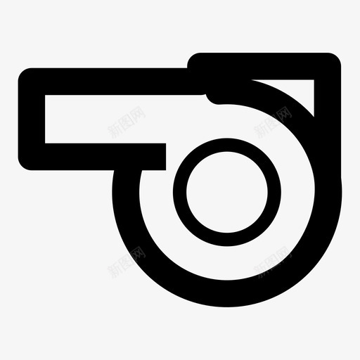 鼓风机微型目录图标svg_新图网 https://ixintu.com 微型目录图标 鼓风机