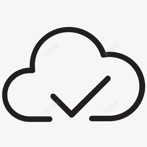 云检查标记上载技术图标svg_新图网 https://ixintu.com 上载 云检查标记 分析 图表 天空 技术 波段 确认的杯载 线图标 计算机 购物者