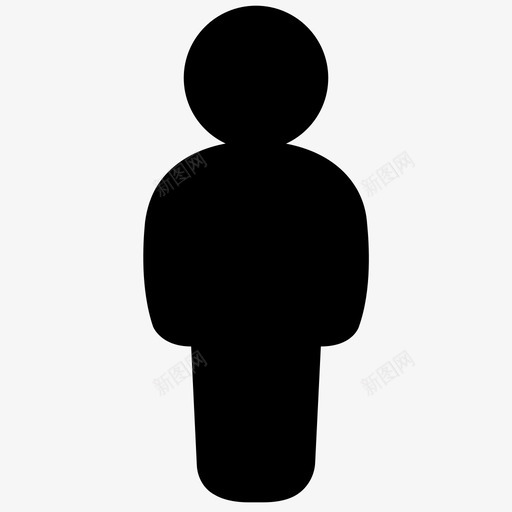 男女浴室标志图标svg_新图网 https://ixintu.com 女 浴室标志 男