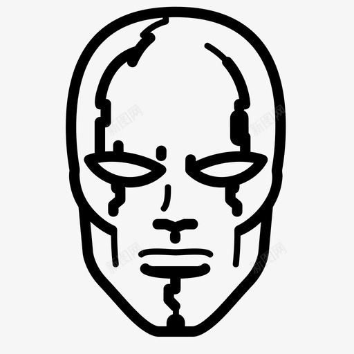超级英雄冲浪者冲浪板图标svg_新图网 https://ixintu.com 人 冲浪板 冲浪者 惊奇漫画 超级力量 超级英雄 银色冲浪者