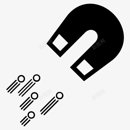 磁场排斥物理图标svg_新图网 https://ixintu.com 力 吸引力 排斥 物理 电子 磁场 科学 粒子 能量