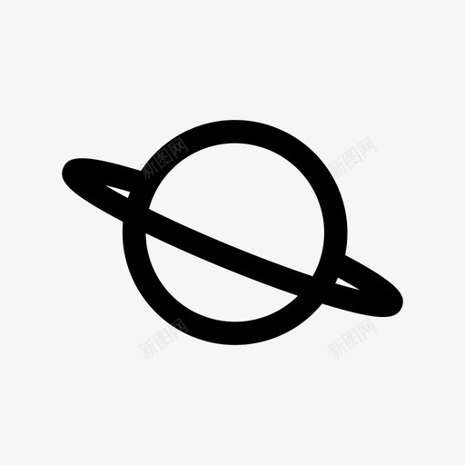 土星太阳系行星图标svg_新图网 https://ixintu.com 土星 外太空 天体 天堂 天文学 太阳系 行星 行星系统 轨道