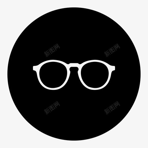 眼镜眼睛眼科医生图标svg_新图网 https://ixintu.com 服务 看 眼睛 眼科医生 眼镜 视力 验光师