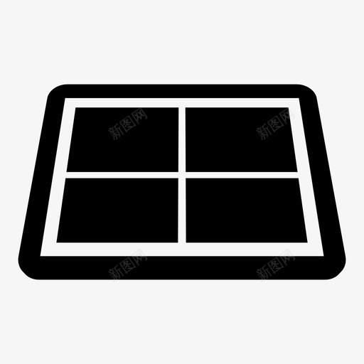 平板电脑应用程序交互式响应式图标svg_新图网 https://ixintu.com 交互式 响应式 四 屏幕 平板电脑应用程序 技术 电子产品 细分 触摸屏 部分